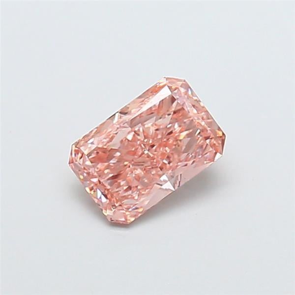 1.44 Ct. Fancy Vivid  Pink Radiant Lab Grown Diamond