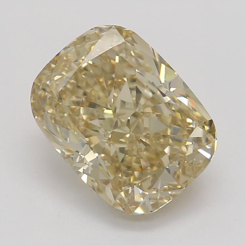 1.21 Ct. Fancy Yellow-Brown Cushion Diamond