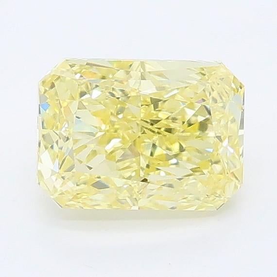 1.18 Ct. Fancy Intense Yellow Radiant Lab Grown Diamond