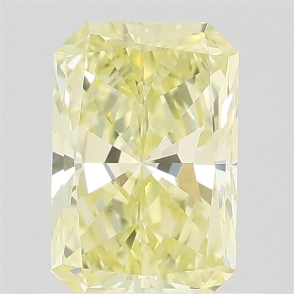 0.59 Ct. Fancy Light Yellow Radiant Lab Grown Diamond
