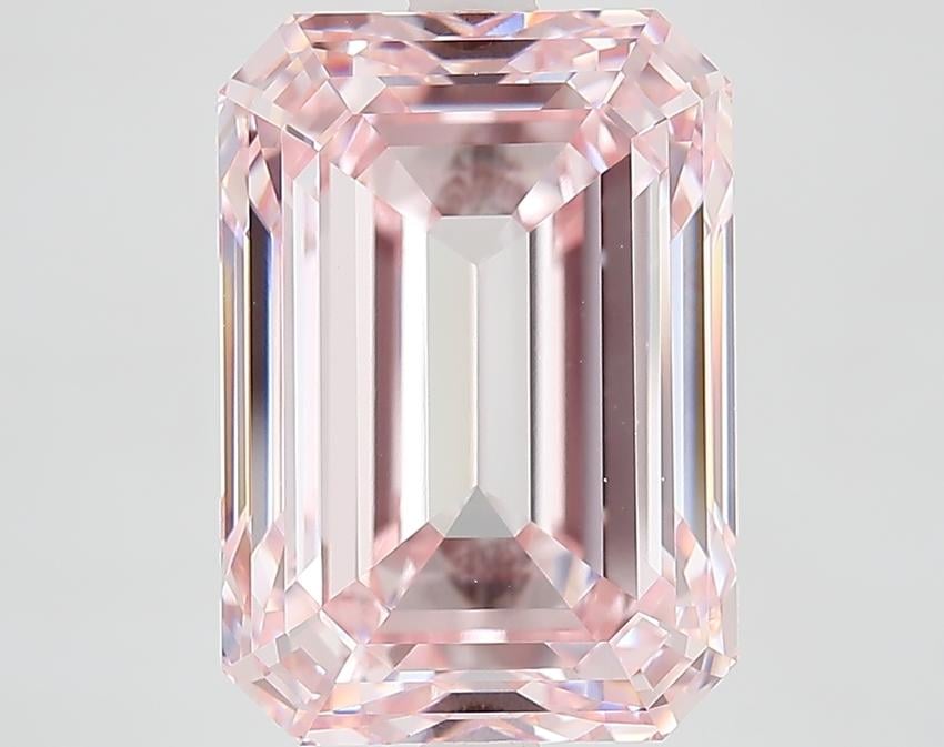 8.29 Ct. Fancy Pink Emerald Lab Grown Diamond