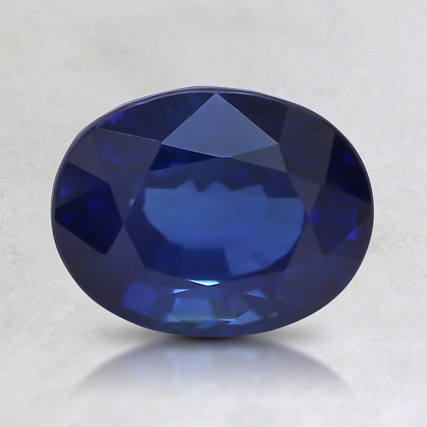 7.6x6mm Premium Blue Oval Sapphire | SBSL7.6X6OV2_1