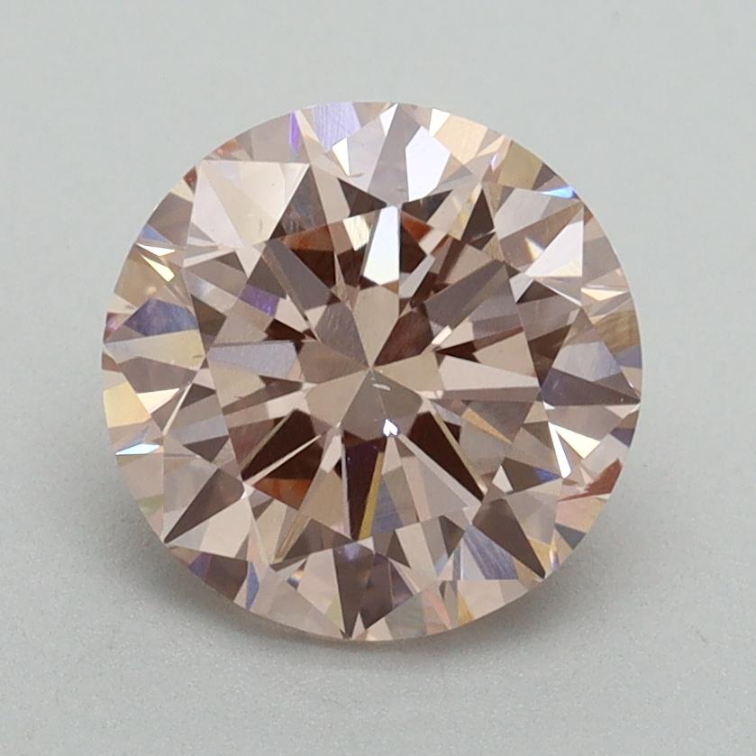 2.00 Ct. Fancy Pink Round Lab Grown Diamond