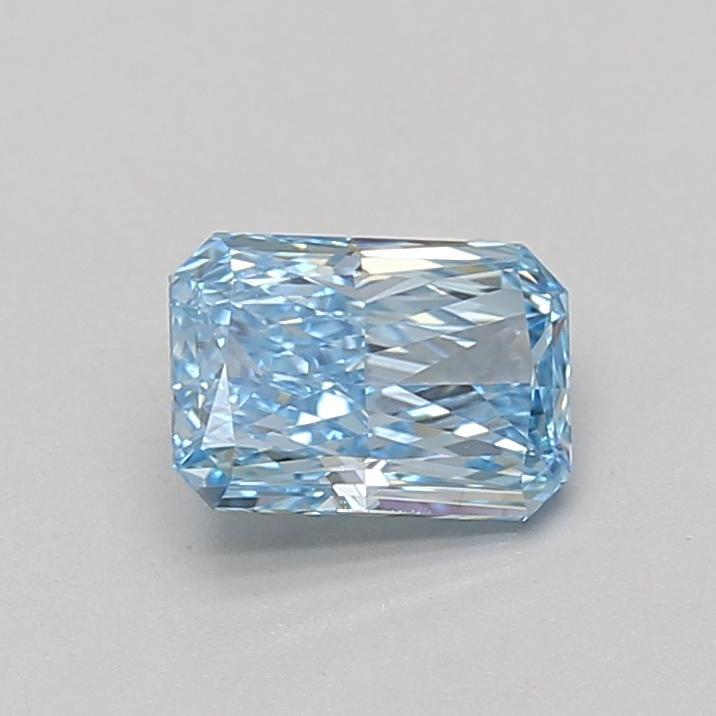 1.00 Ct. Fancy Vivid Blue Radiant Lab Grown Diamond