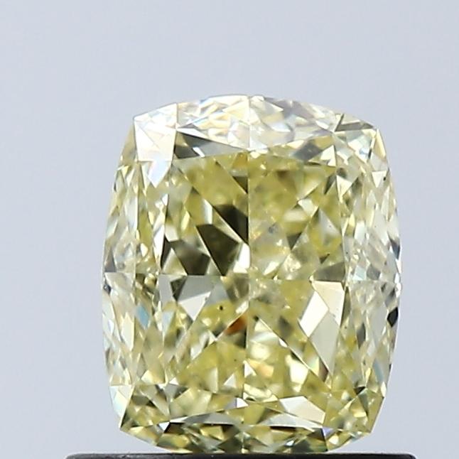 1.01 Ct. Fancy Intense Yellow Cushion Lab Grown Diamond