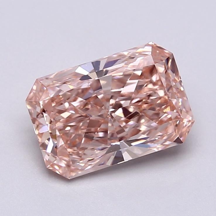 2.51 Ct. Fancy Vivid  Pink Radiant Lab Grown Diamond