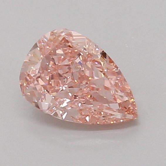 0.91 Ct. Fancy Vivid Pink Pear Lab Grown Diamond