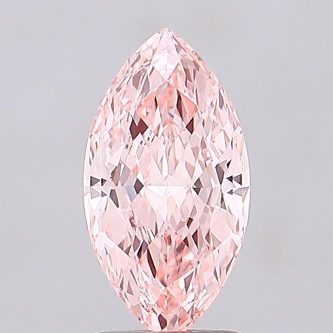 2.00 Ct. Fancy Vivid Pink Marquise Lab Grown Diamond
