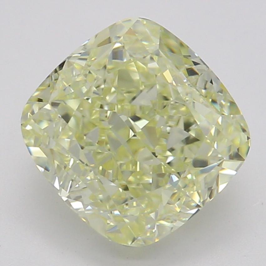 1.26 Ct. Fancy Light Yellow Cushion Diamond