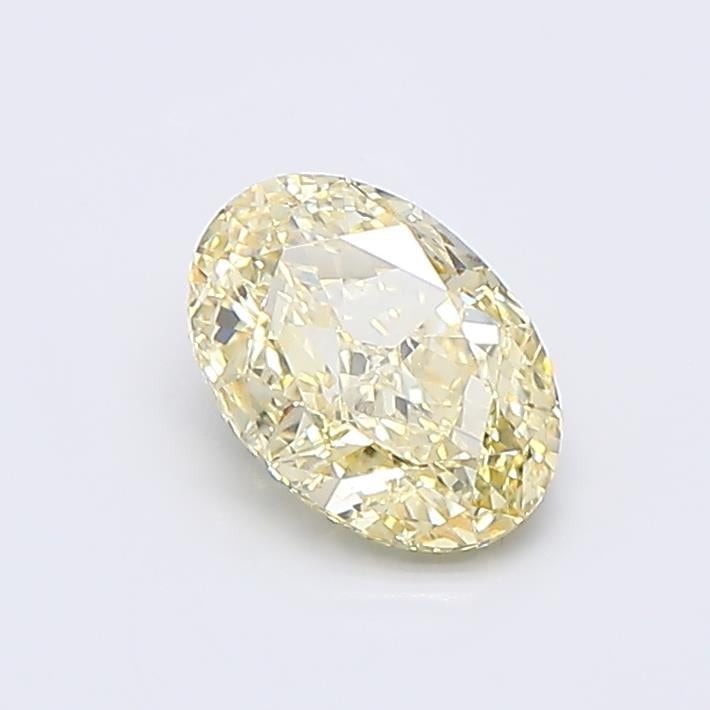 1.00 Ct. Fancy  Yellow Oval Lab Grown Diamond