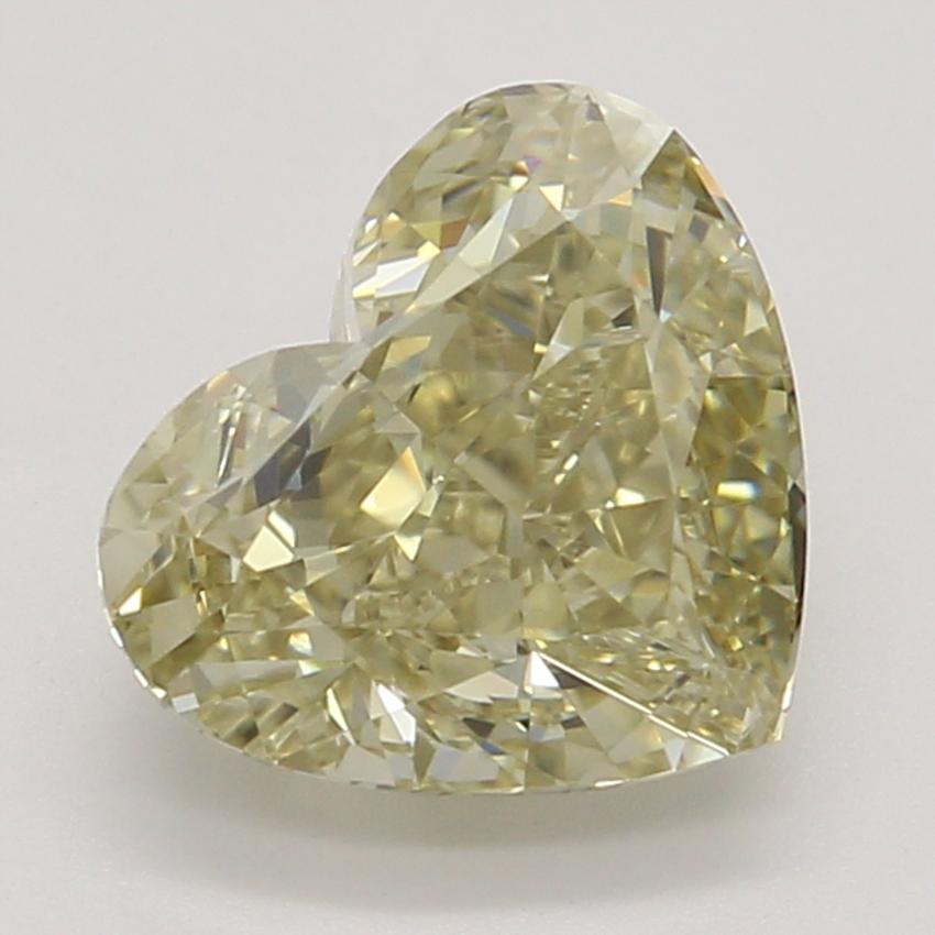 1.00 Ct. Fancy Brownish Yellow Heart Diamond