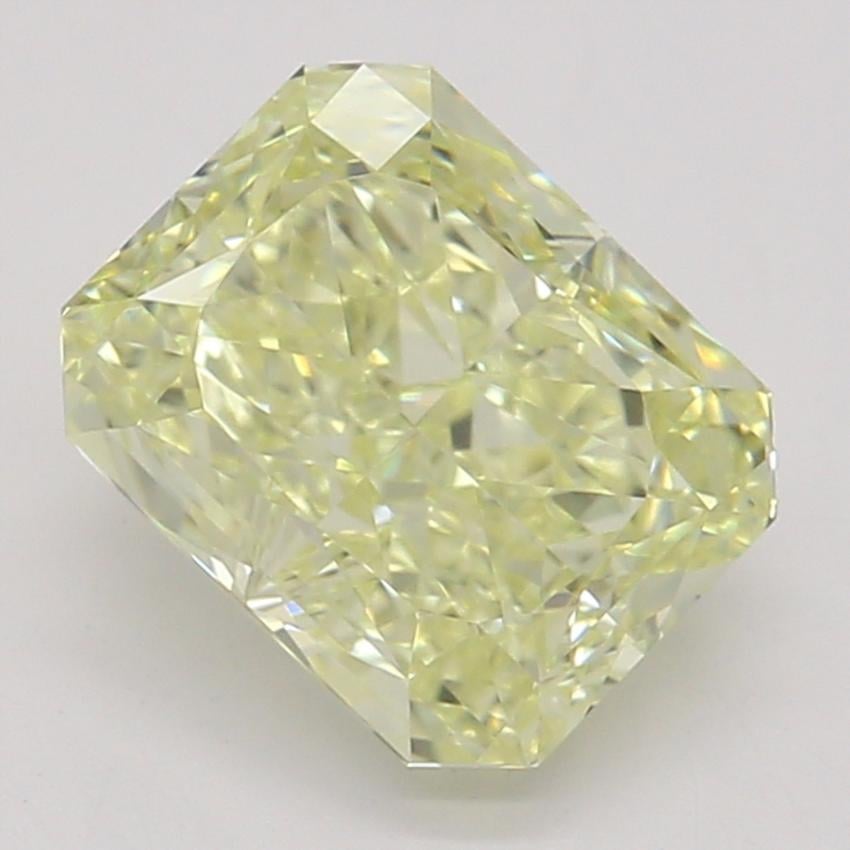 1.02 Ct. Fancy Light Yellow Radiant Diamond
