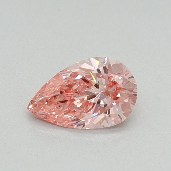 0.35 Ct. Fancy Vivid Pink Pear Lab Grown Diamond