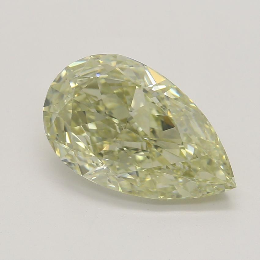 1.53 Ct. Fancy Light Brownish Greenish Yellow Pear Diamond