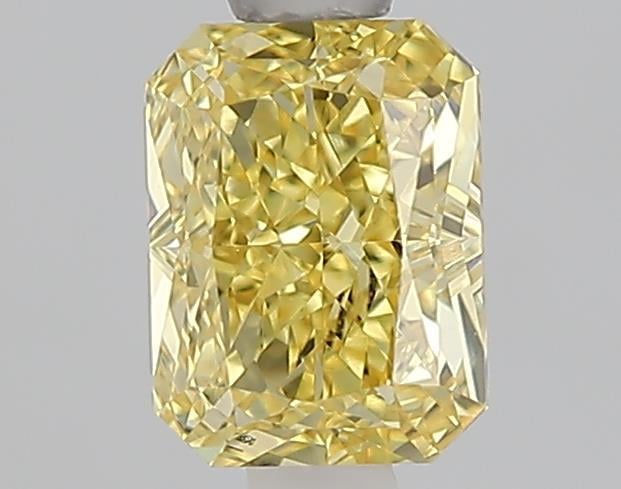 1.01 Ct. Fancy Vivid Yellow Yellow Radiant Lab Grown Diamond