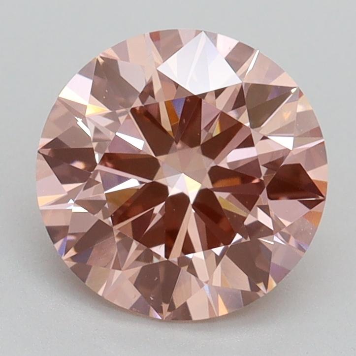1.81 Ct. Fancy Intense Pink Round Lab Grown Diamond