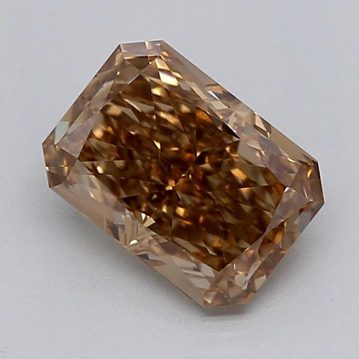 0.75 Ct. Light  Brown Radiant Lab Grown Diamond