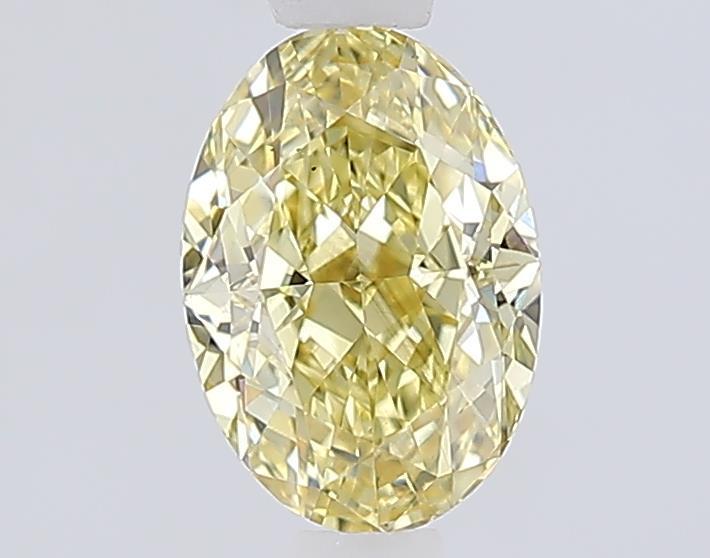 1.01 Ct. Fancy Intense  Yellow Oval Lab Grown Diamond