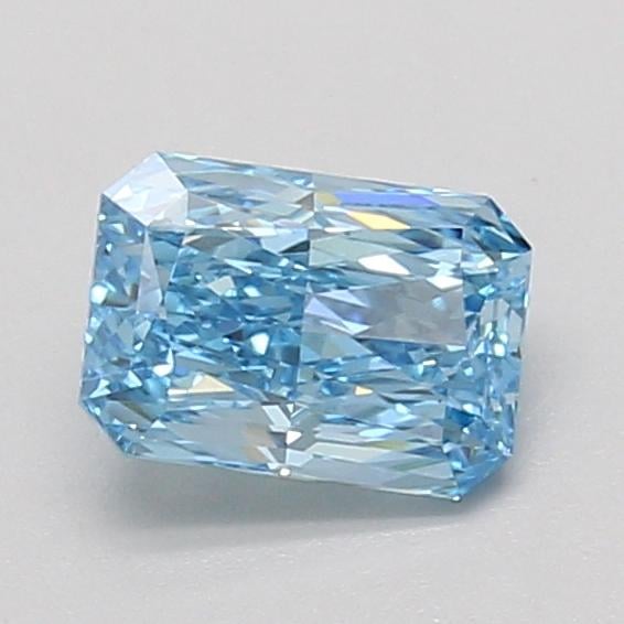 1.01 Ct. Fancy Vivid Blue Radiant Lab Grown Diamond