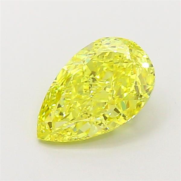 1.14 Ct. Fancy Intense  Yellow Pear Lab Grown Diamond
