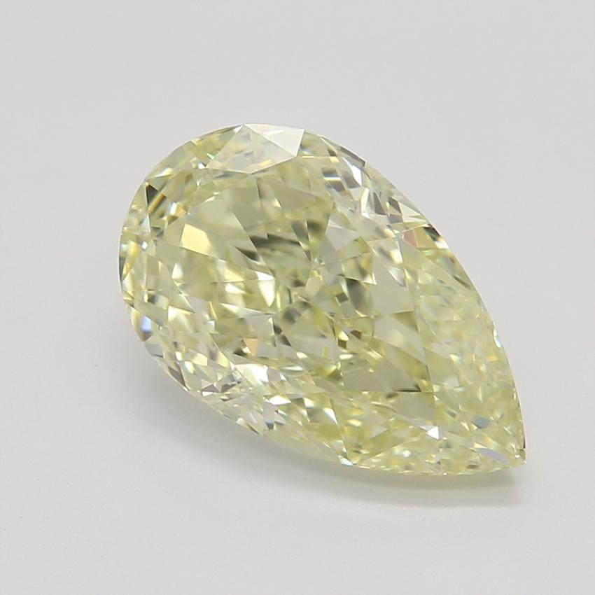 1.53 Ct. Fancy Light Yellow Pear Diamond