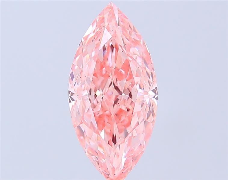 2.50 Ct. Fancy Vivid Pink Marquise Lab Grown Diamond