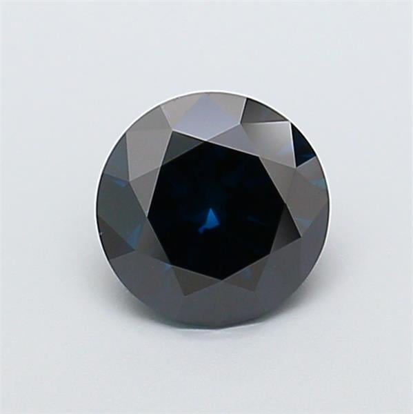 2.02 Ct. Fancy Vivid Blue Round Lab Grown Diamond