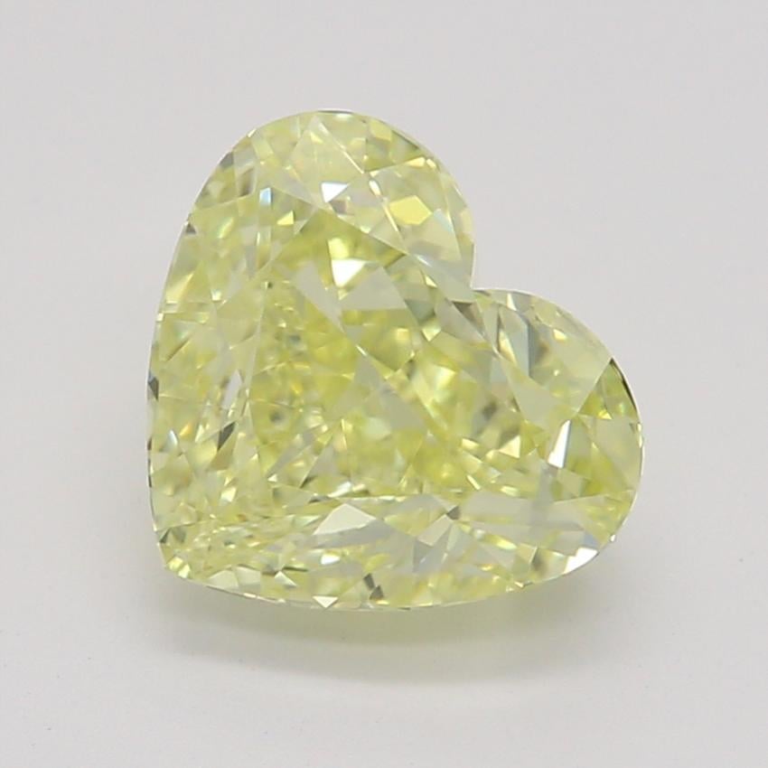 1.01 Ct. Fancy Intense Yellow Heart Diamond