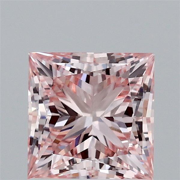 1.51 Ct. Fancy Intense Pink Princess Lab Grown Diamond