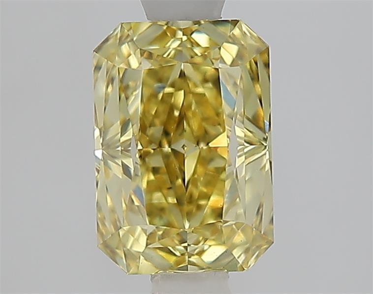 1.57 Ct. Fancy Intense  Yellow Radiant Lab Grown Diamond