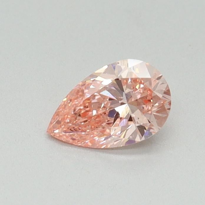 0.34 Ct. Fancy Vivid Pink Pear Lab Grown Diamond