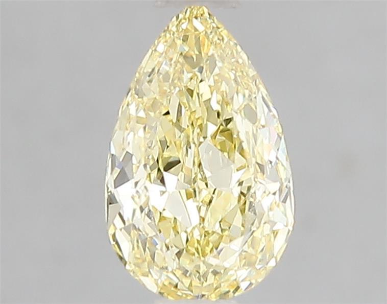 1.19 Ct. Fancy Vivid Yellow Pear Lab Grown Diamond