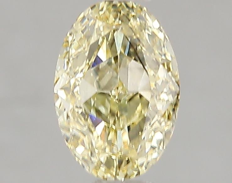 1.05 Ct. Fancy Intense Yellow Oval Lab Grown Diamond