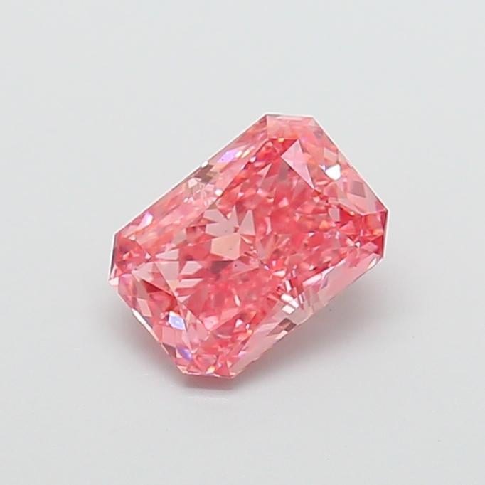 2.02 Ct. Fancy Vivid  Pink Radiant Lab Grown Diamond
