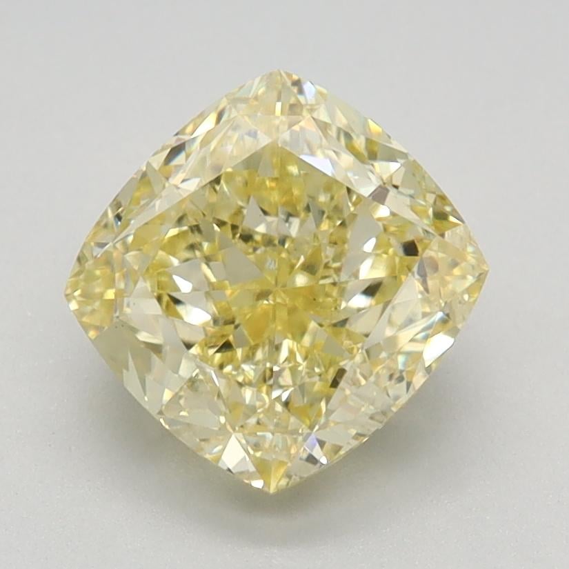 1.88 Ct. Fancy Intense Yellow Cushion Lab Grown Diamond