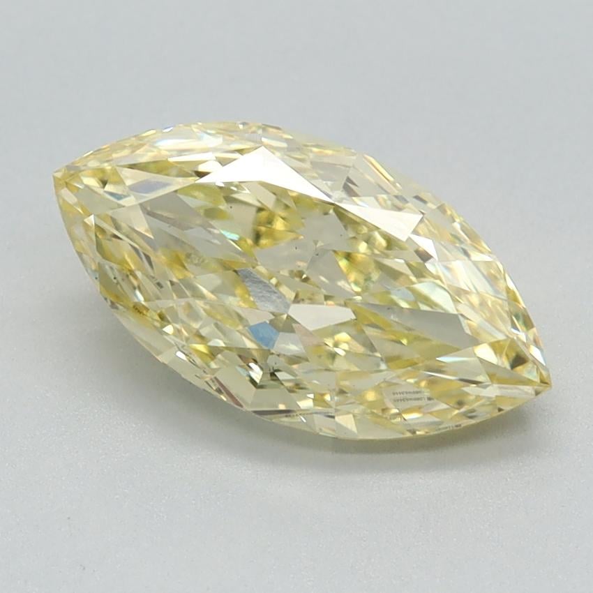 1.63 Ct. Fancy Intense Yellow Marquise Lab Grown Diamond