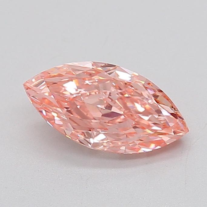 1.52 Ct. Fancy Vivid  Pink Marquise Lab Grown Diamond