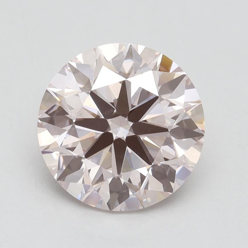 3.32 Ct. Fancy Intense Pink Round Lab Grown Diamond