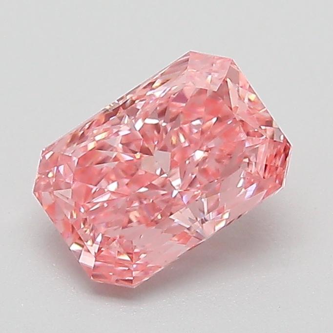 1.07 Ct. Fancy Pink Radiant Lab Grown Diamond