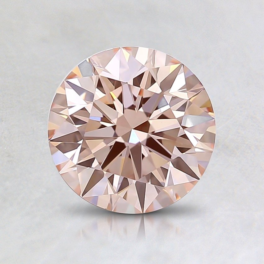 1.01 Ct. Fancy Pink Round Lab Grown Diamond