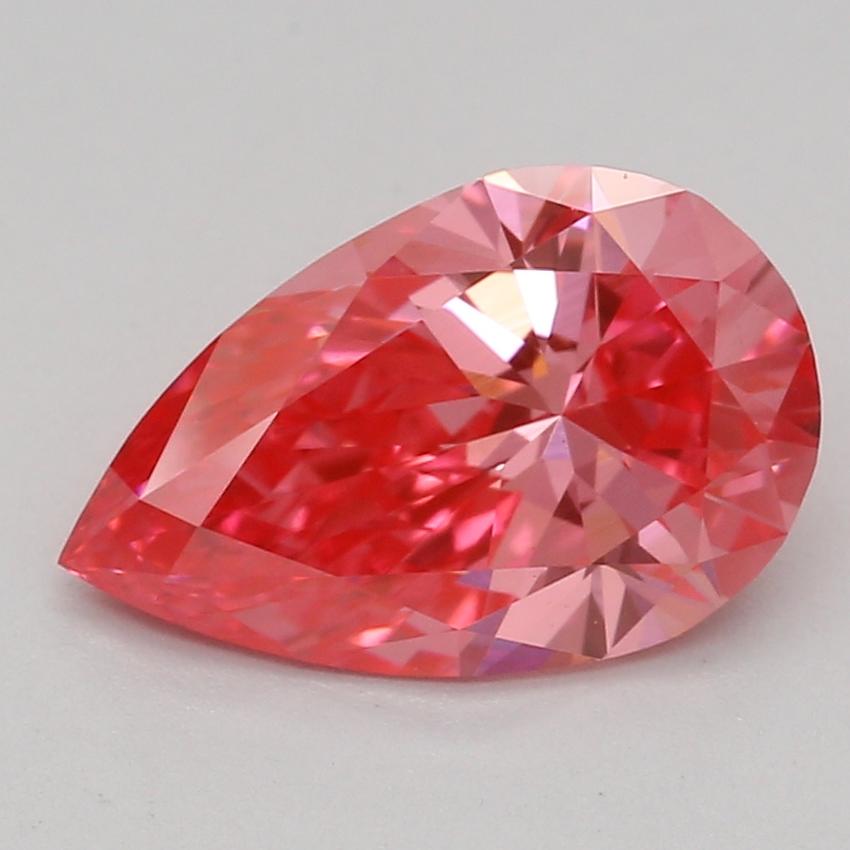 1.05 Ct. Fancy Vivid Pink Pear Lab Grown Diamond