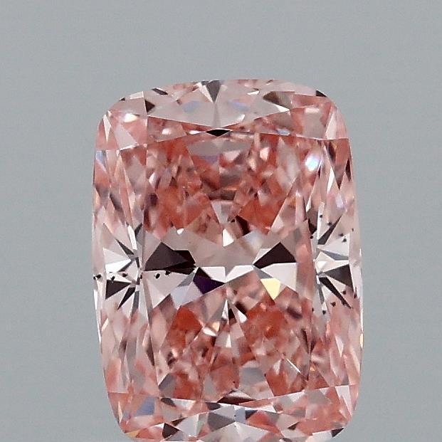 1.01 Ct. Fancy Intense Pink Cushion Lab Grown Diamond