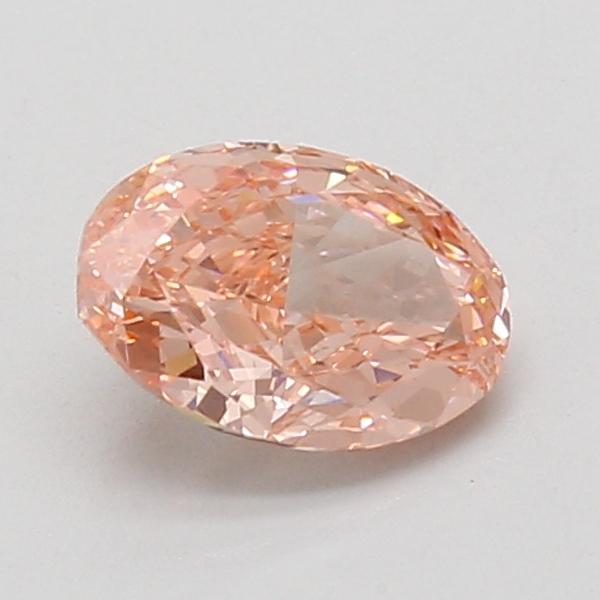 1.09 Ct. Fancy Vivid Pink Oval Lab Grown Diamond