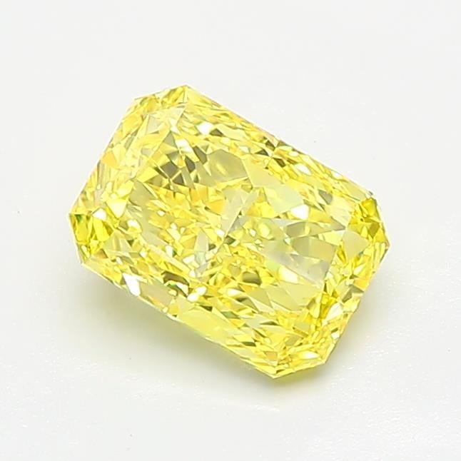 1.05 Ct. Fancy Vivid Yellow Radiant Lab Grown Diamond