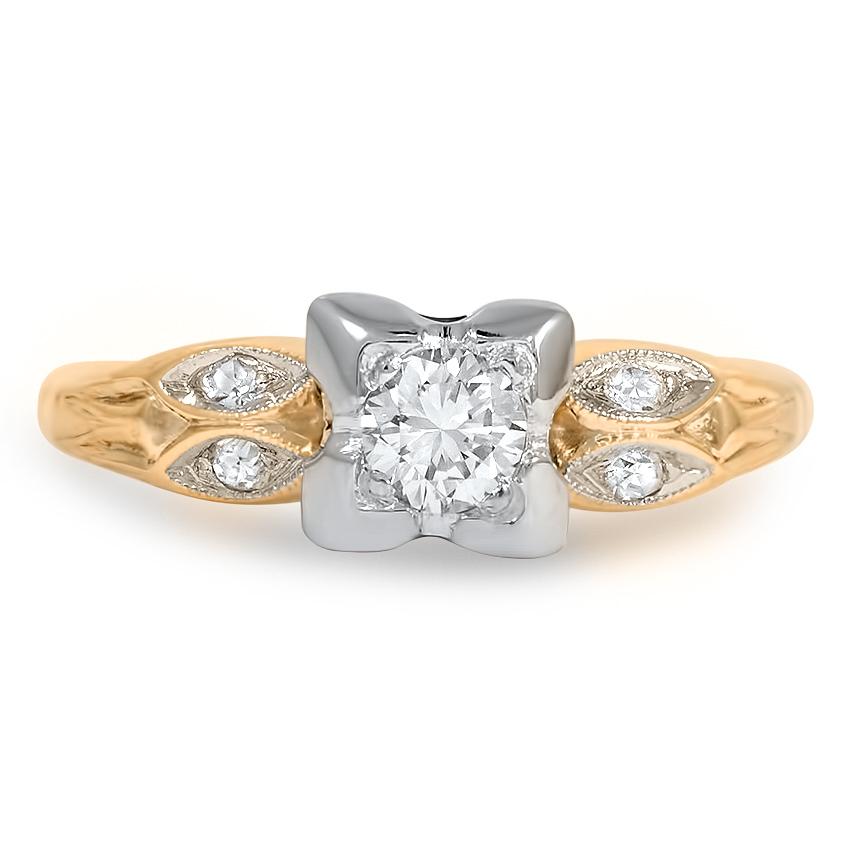 Retro Diamond Vintage Ring