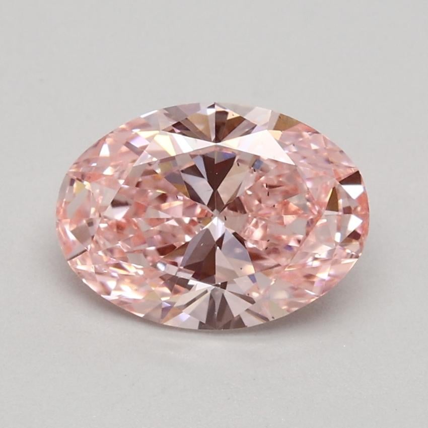 1.02 Ct. Fancy Pink Oval Lab Grown Diamond
