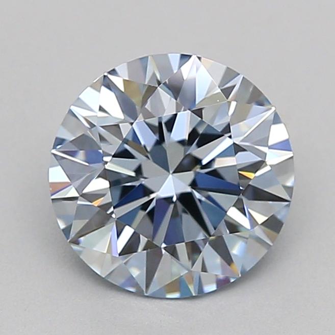 1.06 Ct. Fancy  Blue Round Lab Grown Diamond