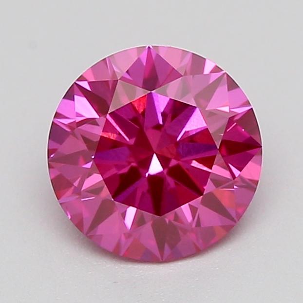 0.54 Ct. Fancy  Pink Round Lab Grown Diamond