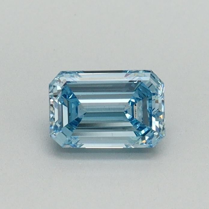 0.40 Ct. Fancy Intense Blue Emerald Lab Grown Diamond