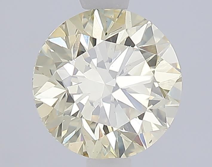 1.54 Ct. Fancy Light  Yellow Round Lab Grown Diamond